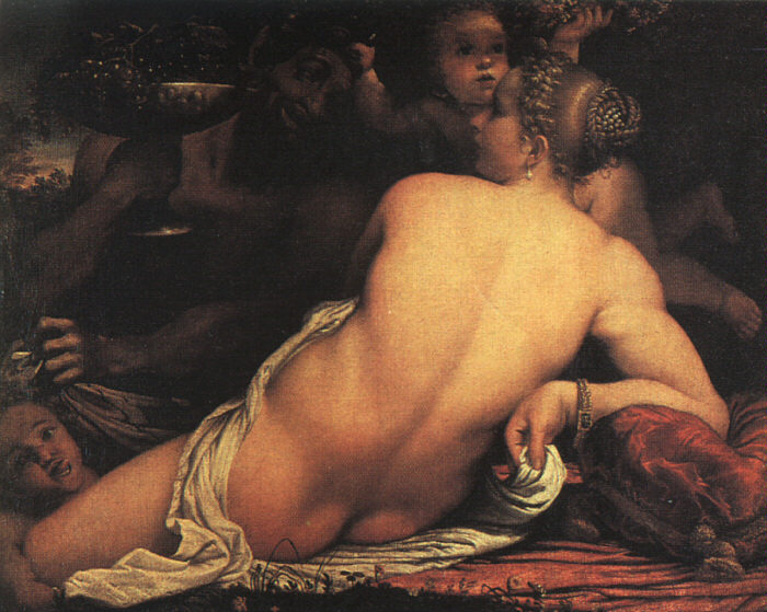 Venus with Satyr and Cupids