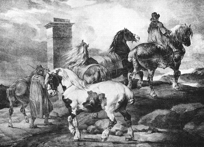 English Scenes- Horses