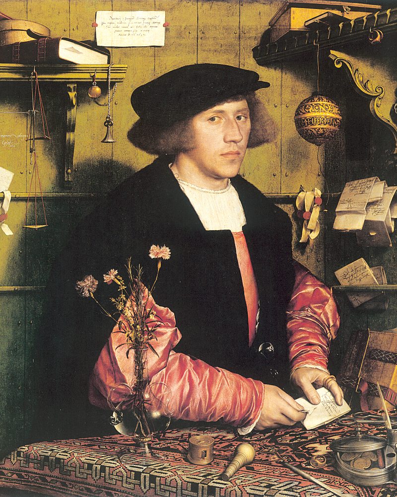 Portrait of The Merchant Georg Gisze