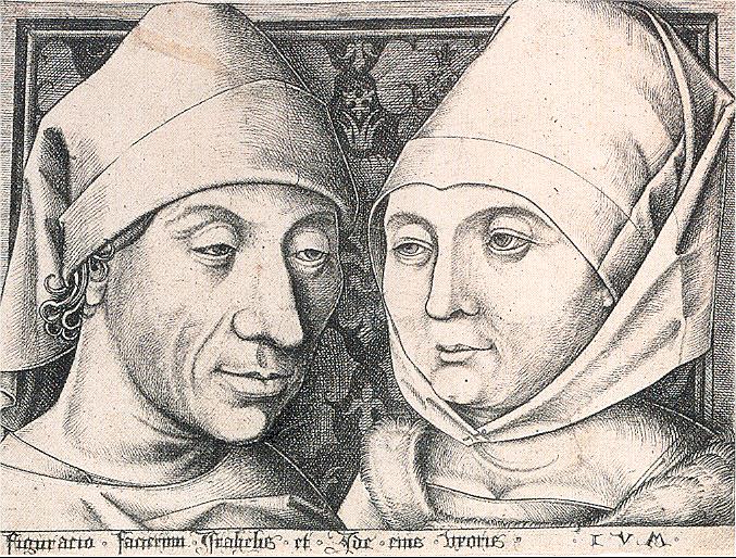 Self-Portrait with Wife Ida