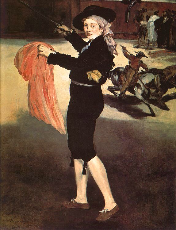 Madamoiselle Victorine in the Costume of an Espada