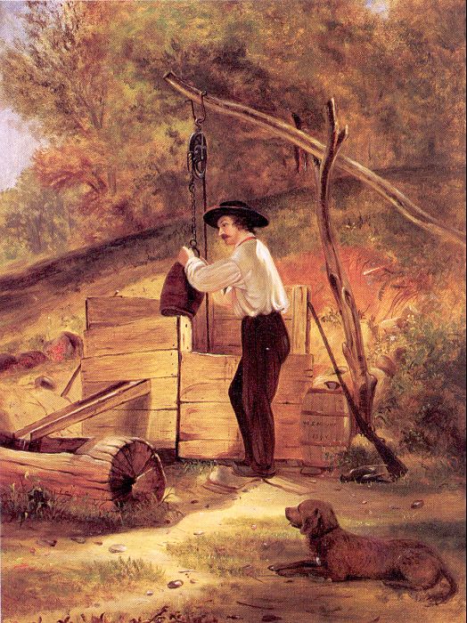 Sportsman at the Well