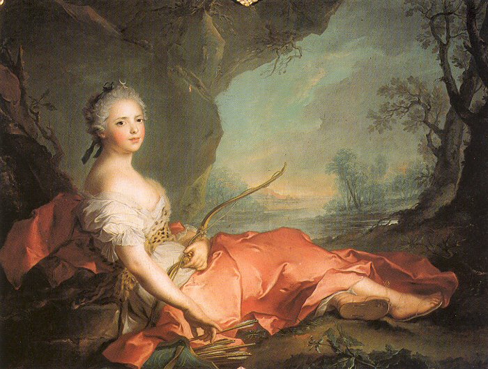 Marie-Adélaïde of France as Diana
