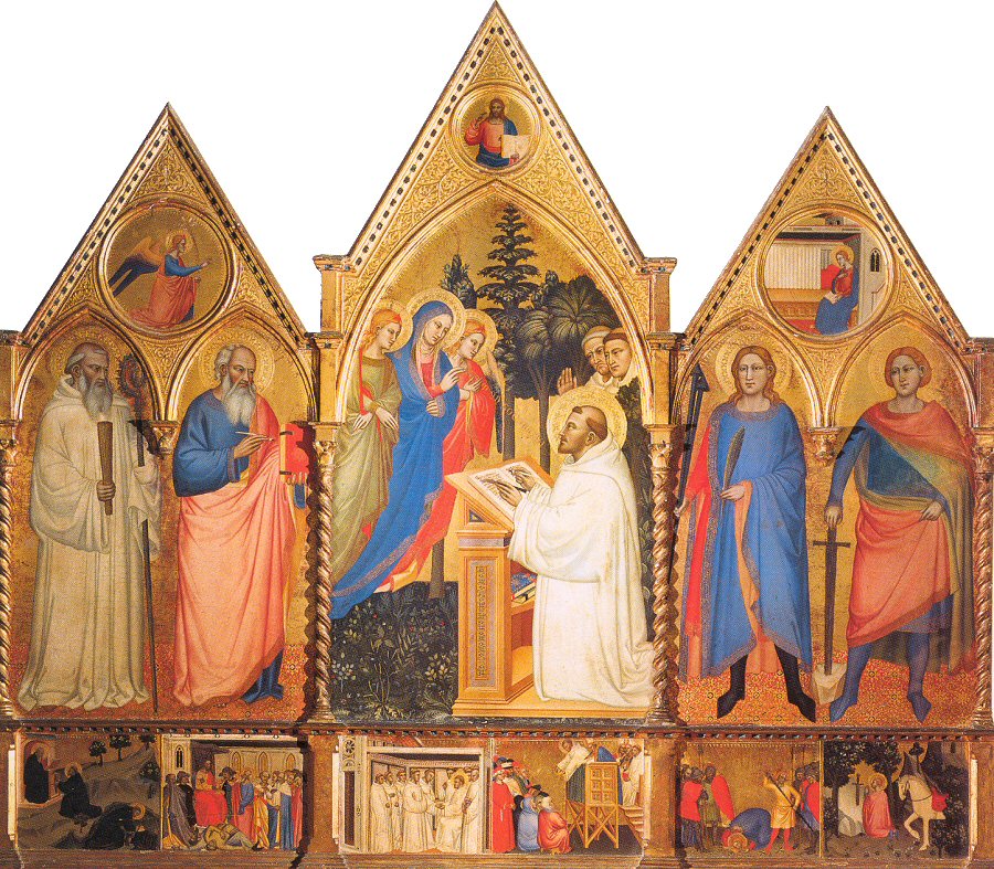 St. Bernard's Vision of the Virgin, with Saints