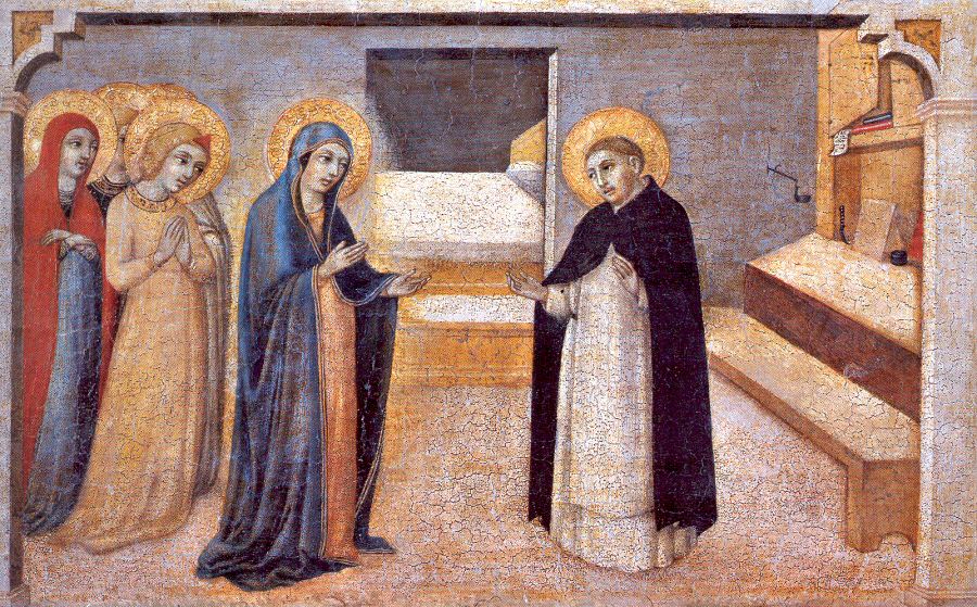 The Virgin Appears to Saint Peter the Martyr