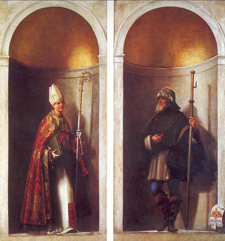 St. Louis of Toulouse and St. Romuald