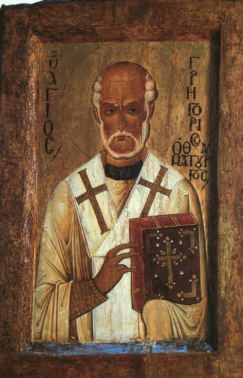 Icon of St. Grigorii the Miracle Worker