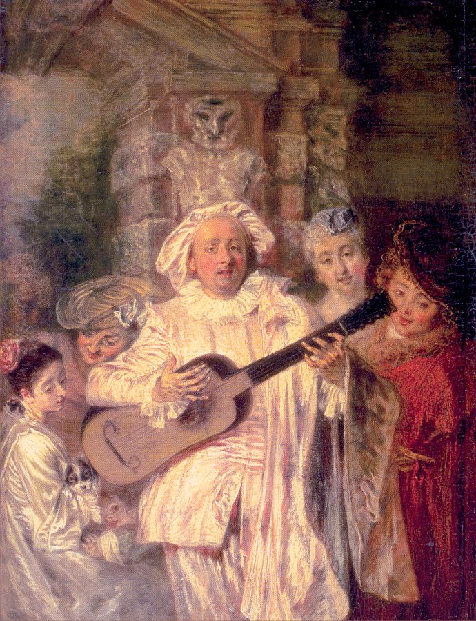 In the Costume of Mezzetin
