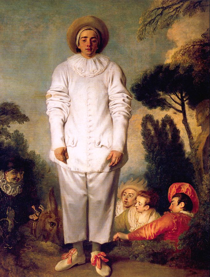 Gilles as Pierrot