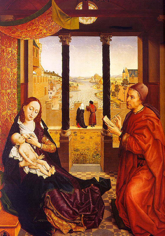 St Luke Painting the Virgin & Child